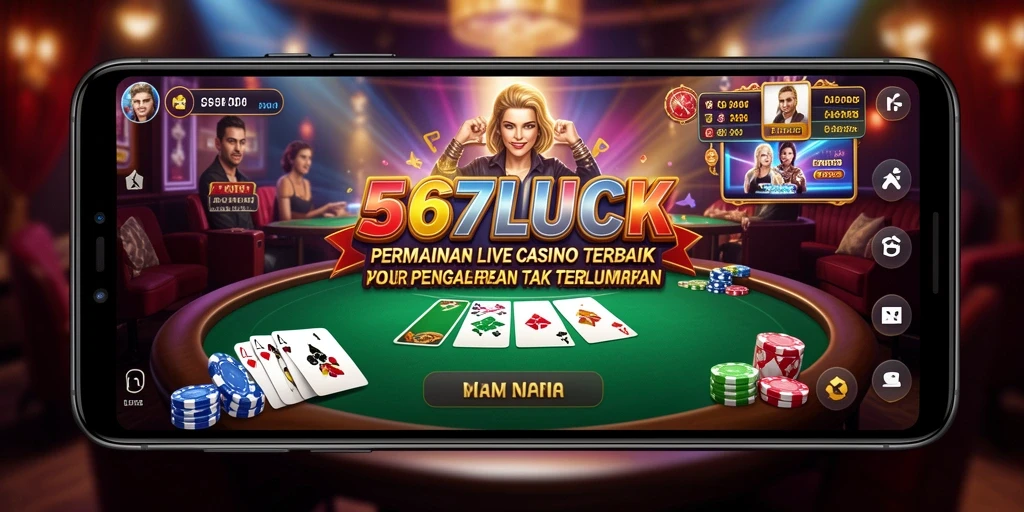 Gameplay Live Casino yang menarik dengan dealer nyata dan interaksi langsung.
