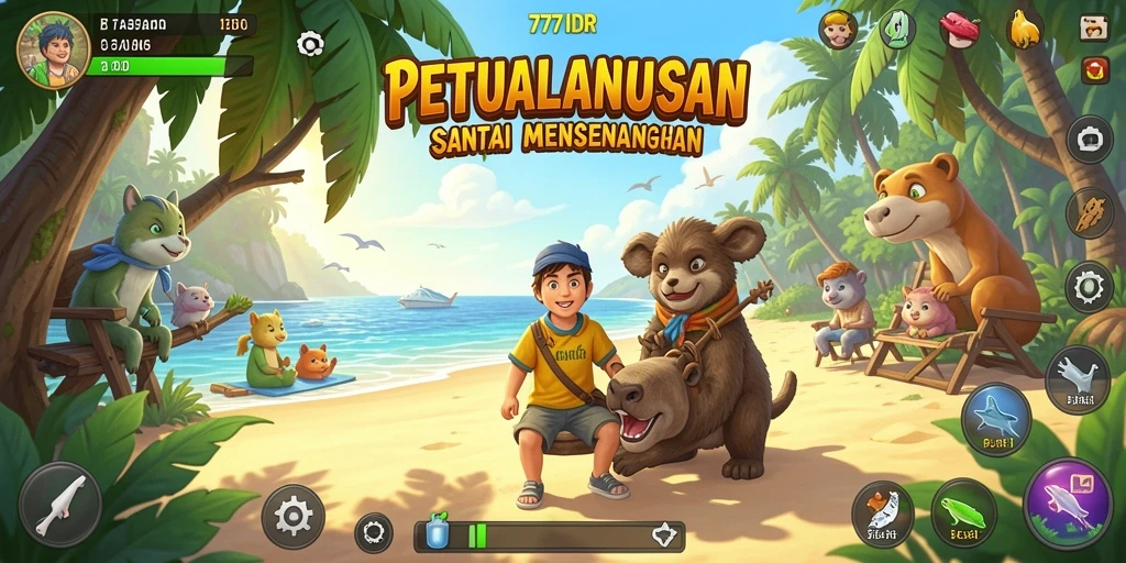 Tangkapan layar utama dari gameplay santai 777IDR.