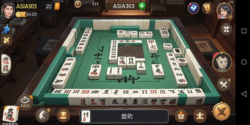 Gameplay Mahjong yang seru dan menantang di ASIA303.