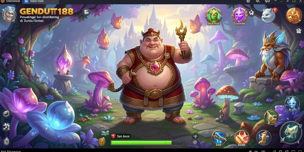 Tampilan gameplay GENDUT188 yang mendebarkan dan penuh aksi.