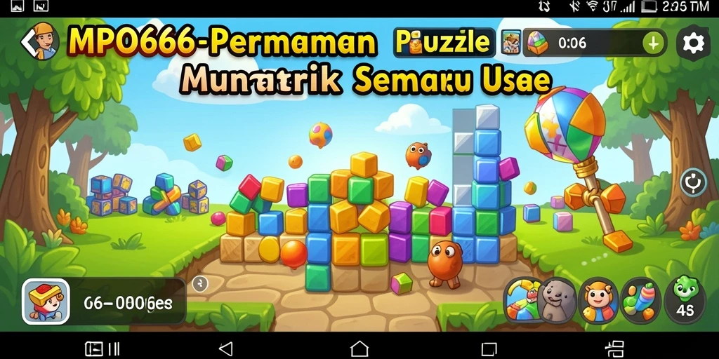 Screenshot MPO666 menampilkan gameplay Puzzle yang menantang dan menarik.