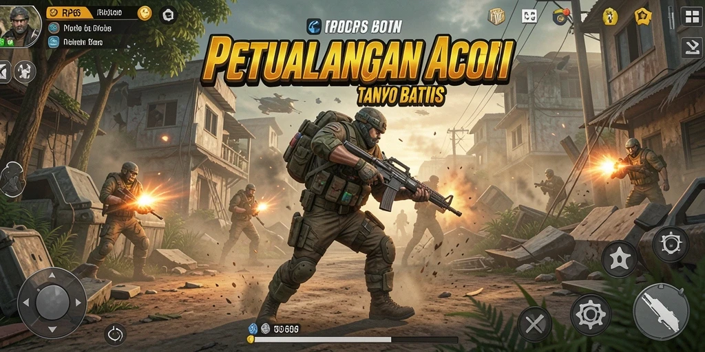 Tampilan gameplay RP66 yang menegangkan dan seru.