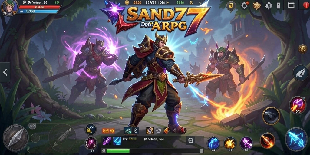 Tampilan memukau dan gameplay mendebarkan di SAND77.